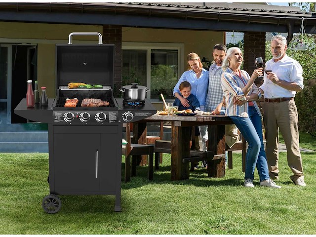 El fuego® "san francisco 3+1" gasgrill ay5632 - afbeelding 5 van  8