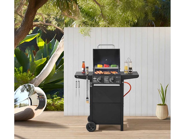 El fuego® "san jose 2 burner" gasgrill - afbeelding 1 van  9
