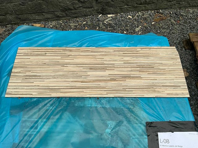 El molino layers jet beige vloertegel (300x) - afbeelding 1 van  3