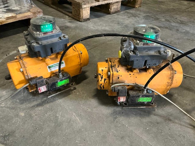El-o-matic eso200 pneumatische actuator (2x) - afbeelding 4 van  4