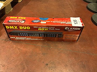 Elation dmx duo recorder en lichtsturing in 1 - afbeelding 1 van  2