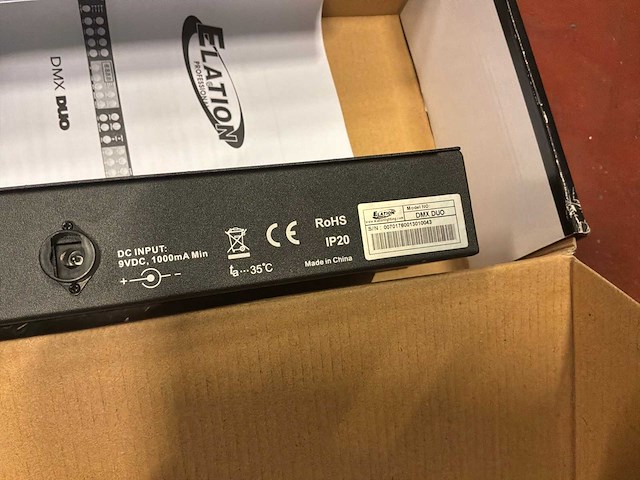 Elation dmx duo recorder en lichtsturing in 1 - afbeelding 2 van  2