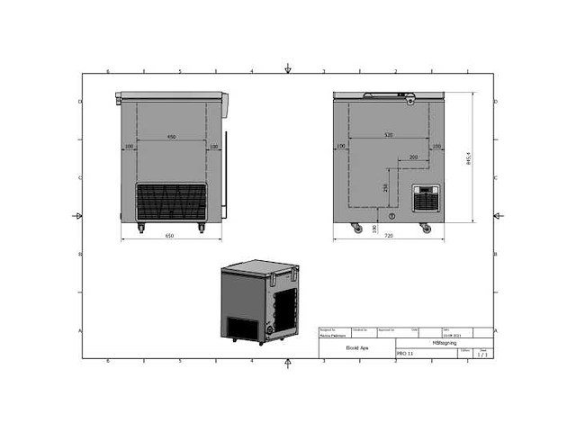 Elcold - laboratoriumvriezer - 60°c - pro 11 - elcold - laboratoriumvriezer - 60°c - pro 11 - elcold - afbeelding 2 van  2