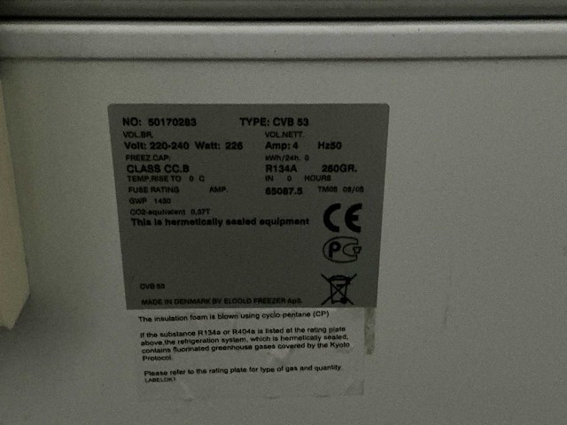 Elcold cvb 53 vriezer - afbeelding 5 van  5