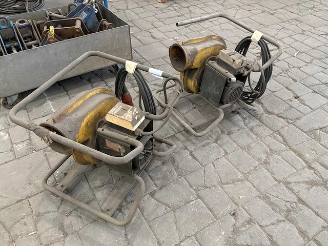 Eld lasdampafzuig turbine (2x) - afbeelding 1 van  2