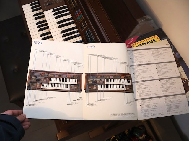 Electone elektrische piano - afbeelding 2 van  11