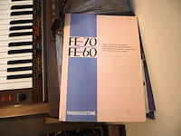 Electone elektrische piano - afbeelding 11 van  11