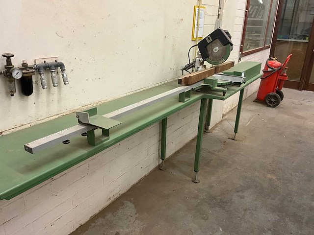 Electra beckum radiaalafkortzaagmachine - afbeelding 2 van  4