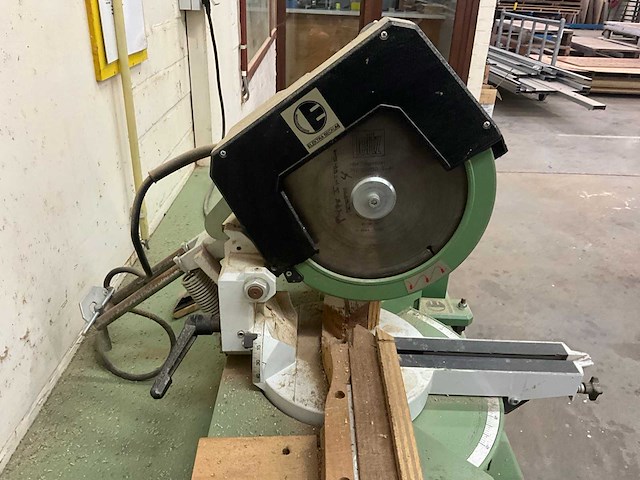 Electra beckum radiaalafkortzaagmachine - afbeelding 3 van  4