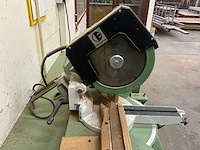 Electra beckum radiaalafkortzaagmachine - afbeelding 3 van  4