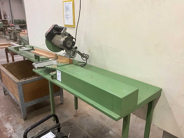 Electra beckum radiaalafkortzaagmachine - afbeelding 1 van  4