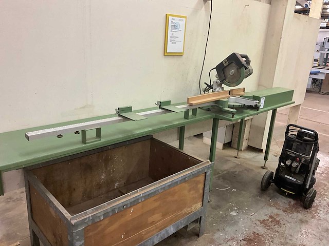 Electra beckum radiaalafkortzaagmachine - afbeelding 2 van  4