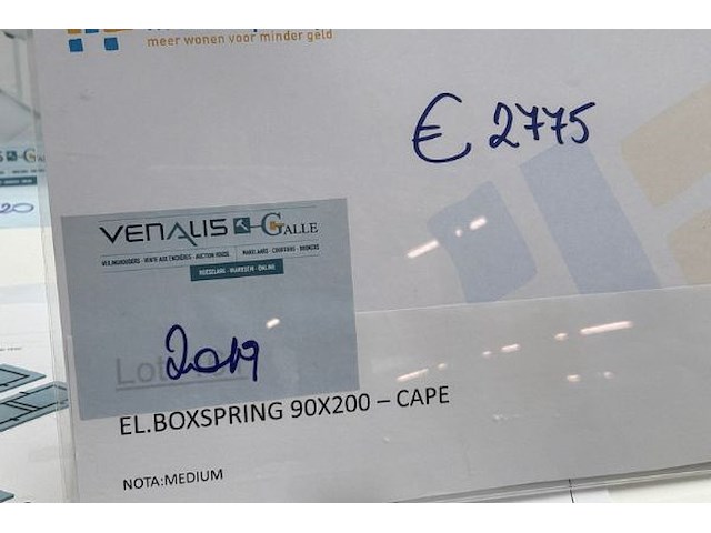 Electrische boxspring - afbeelding 2 van  10