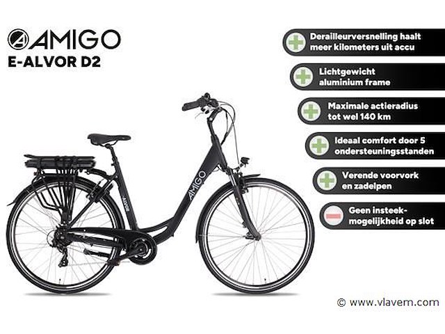 Electrische fiets 25km/u - afbeelding 4 van  11