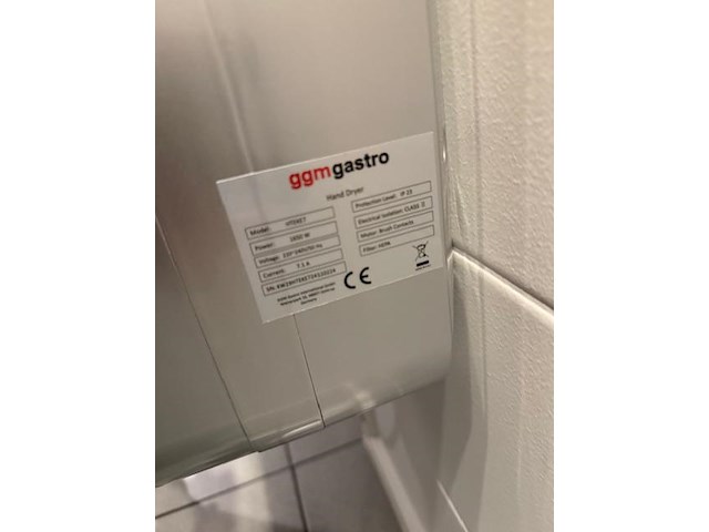 Electrische handdroger ggm - afbeelding 3 van  6