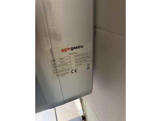 Electrische handdroger ggm - afbeelding 6 van  6