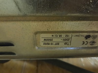 Electrische kookplaat dubbel