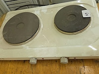 Electrische kookplaat dubbel - afbeelding 2 van  2