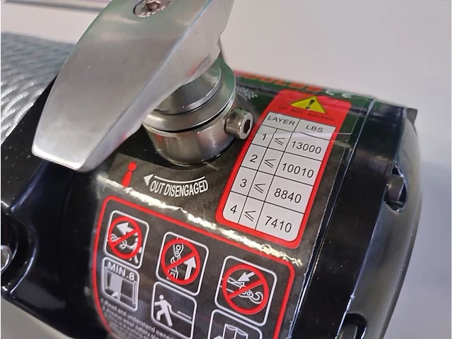 Electrische lier 12 volt 5800kg - afbeelding 3 van  15