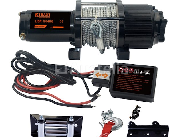 Electrische lier 1814kg 12v - afbeelding 1 van  1