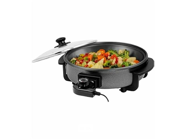 Electrische pizza pan 42cm - afbeelding 1 van  6
