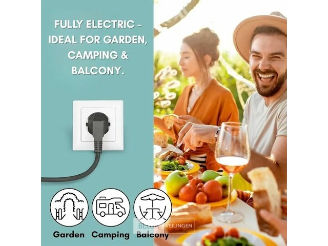 Electrische pizza pan 42cm - afbeelding 4 van  6