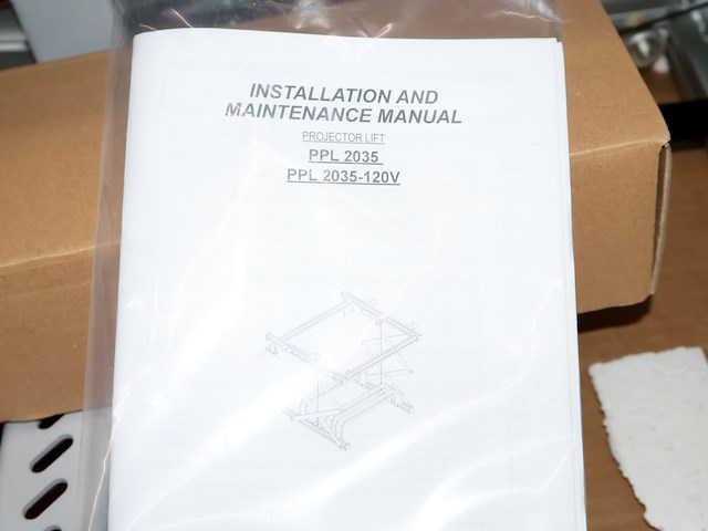 Electrische projector lift - afbeelding 2 van  3