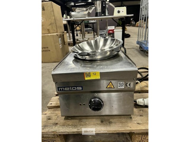 Electrische wok met pan metos - afbeelding 1 van  5