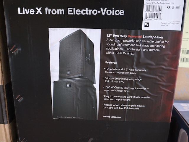 Electro voice speaker - afbeelding 3 van  4