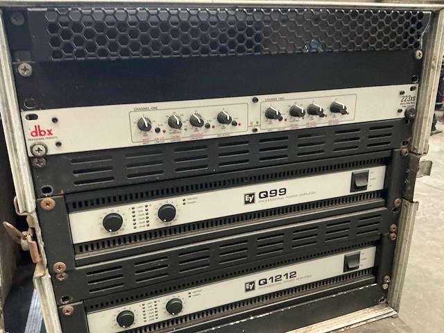 Electro-voice versterkerrack (2x) - afbeelding 3 van  7