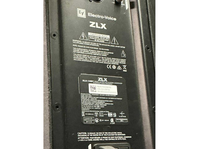 Electro-voice zlx speaker - afbeelding 4 van  5