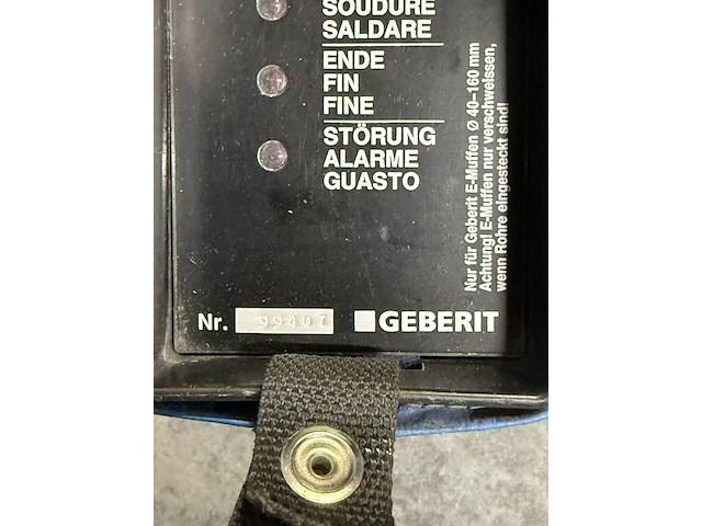 Electrolasapparaat geberit - afbeelding 4 van  4