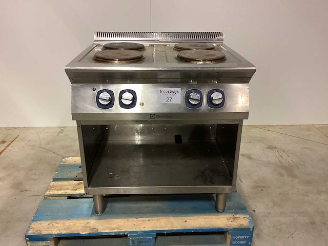 Electrolux 4 pit elektrisch fornuis - afbeelding 1 van  5