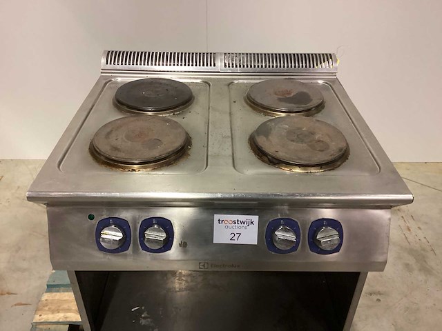 Electrolux 4 pit elektrisch fornuis - afbeelding 2 van  5
