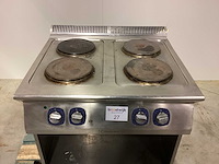 Electrolux 4 pit elektrisch fornuis - afbeelding 2 van  5