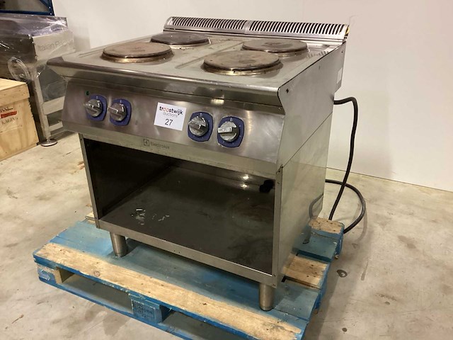 Electrolux 4 pit elektrisch fornuis - afbeelding 4 van  5