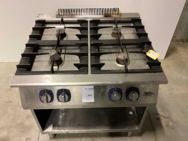 Electrolux 4-pits gasfornuis fornuis - afbeelding 2 van  3