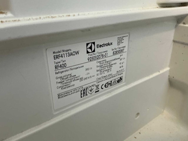 Electrolux erf4113aow koelkast - afbeelding 3 van  3