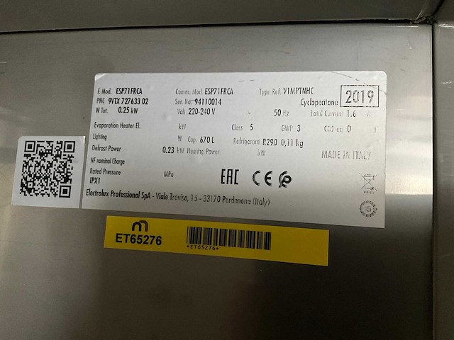 Electrolux esp71frca rvs koelkast - afbeelding 6 van  7