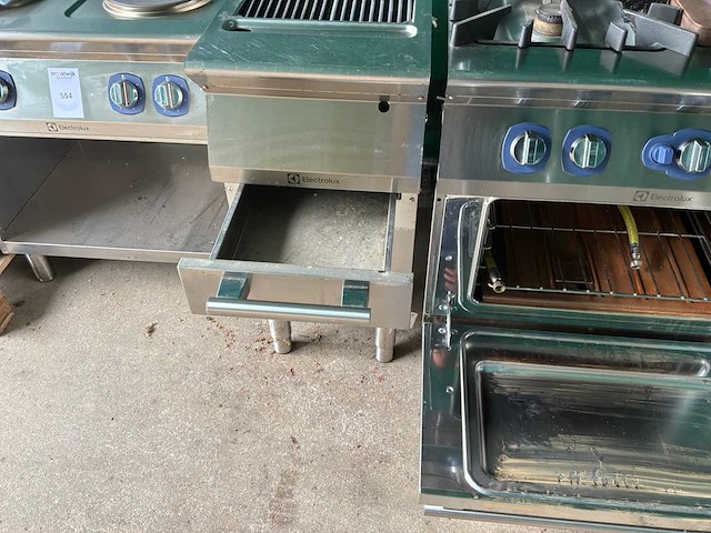 Electrolux fornuis met lavagrill gasgestookt - afbeelding 5 van  5