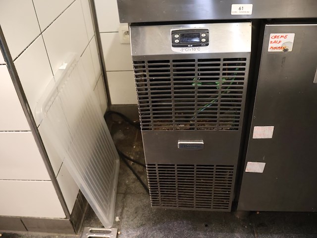 Electrolux inox frigo - afbeelding 3 van  9