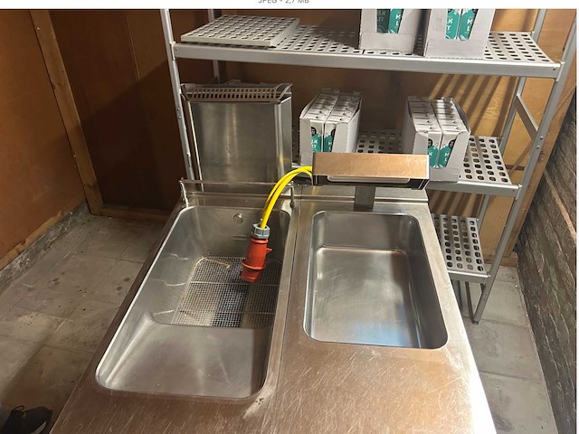 Electrolux professional 900xp-lijn elektrische friteuse - afbeelding 6 van  6