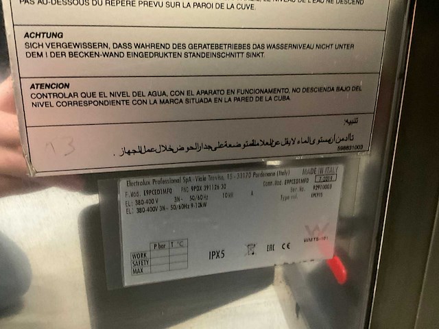 Electrolux xp900 pastakooktoestel 2019 - afbeelding 2 van  13