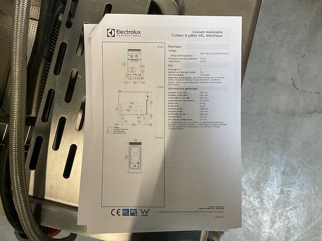 Electrolux xp900 pastakooktoestel 2019 - afbeelding 13 van  13