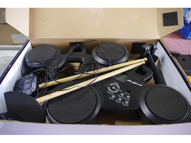 Electronische drum kit - afbeelding 2 van  3