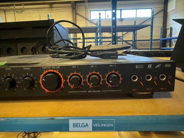 Elega karaoke mixer, versterker da-222 mgx - afbeelding 3 van  4