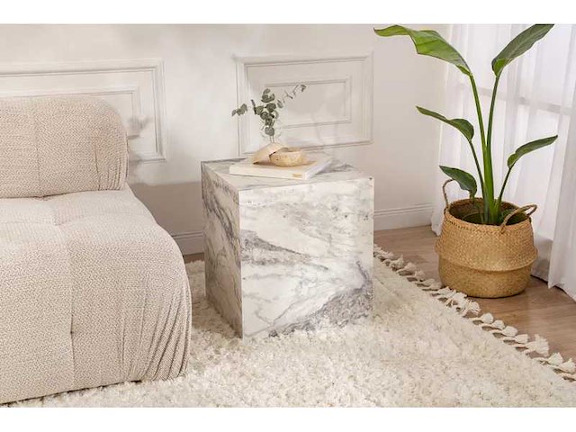 Elegant en compact bijzettafeltje (x2) - afbeelding 5 van  7