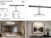 Elegante led spiegellamp (horoz) – 4w – 4200k neutraal wit – ip45 – flamingo-4 (2 stuks) - afbeelding 3 van  5