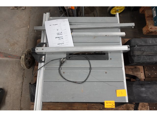 Elektische tafelzaagmachine - afbeelding 2 van  5