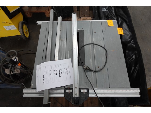 Elektische tafelzaagmachine - afbeelding 5 van  5